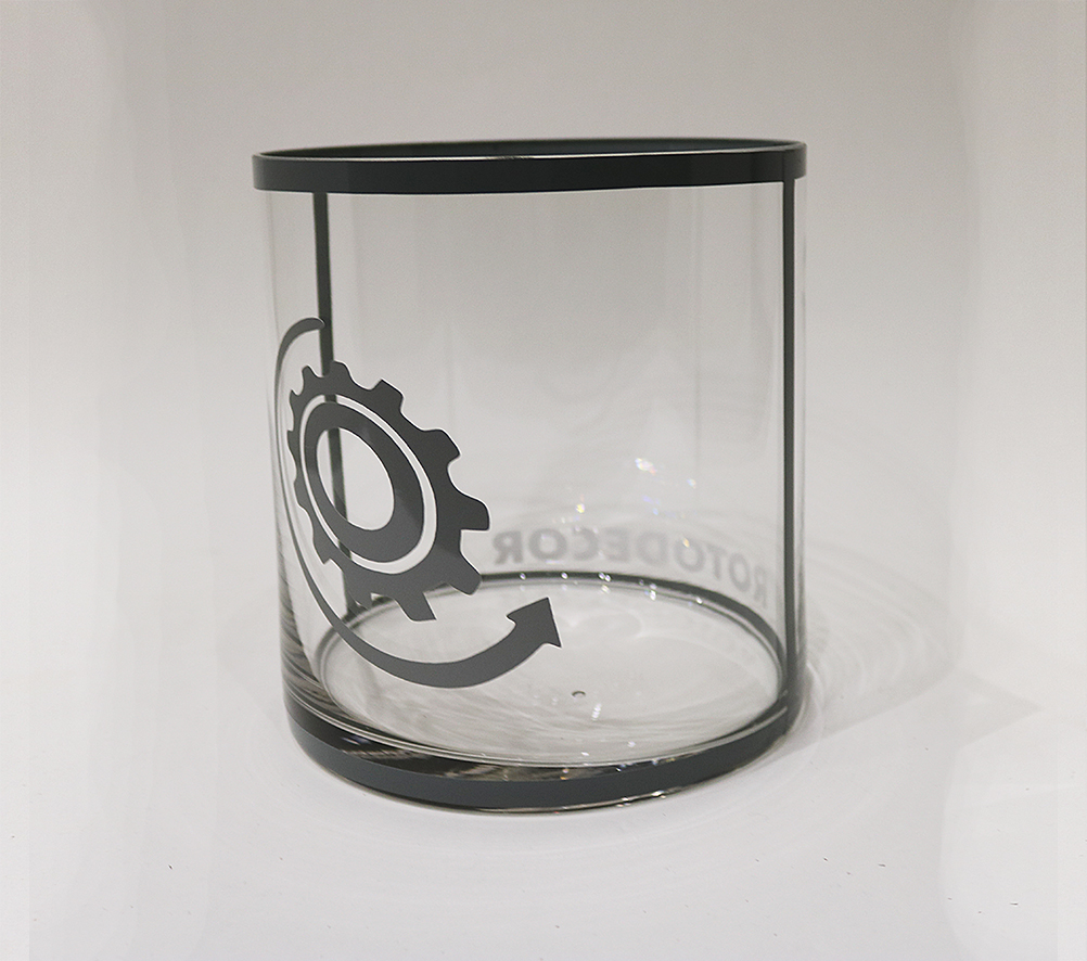 Vase, Windlicht Glas rund 15 x 15 x 15